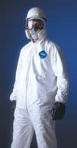 2X Large White Tyvek Coveralls Elastic Wrist and Ankles