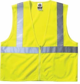 GloWear 8230Z Class 2 Two-Toned Polyester Mesh Vest