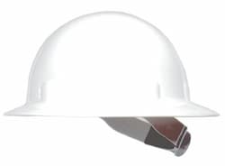 White Thermoplastic 8 Pt. Ratchet SuperEight Hard Hat