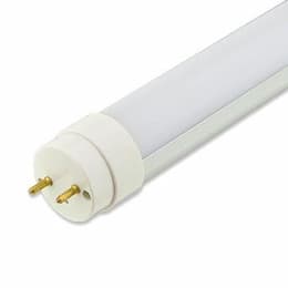 12W 3000K T8 LED Lamp, 2 Ft