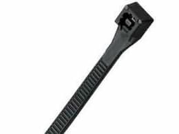 6" UV Black Standard Cable Ties