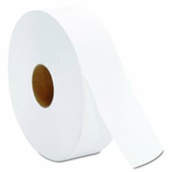 White, 2 Ply JRT Jumbo Bath Tissue- 12-in Diameter