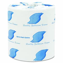 White, Standard 2-Ply Bathroom Tissue-4.5 x 3