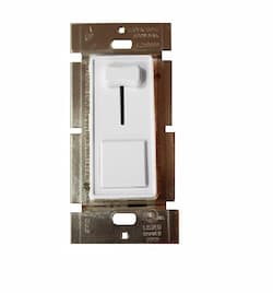 3-Way 600W Incandescent Slide Dimmer, White