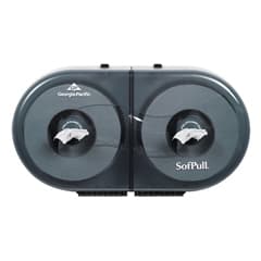 SofPull Mini Coreless Centerpull Twin Bath Tissue Dispenser