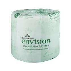 Embossed Bathroom Tissue, 1-Ply