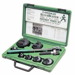 1/2-2" Slug Buster Knockout Kit Punch Set