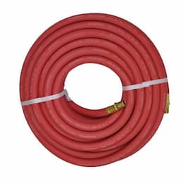 Red 3/8" x 50' Horizon Coupled Hose