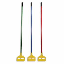 Red and Yellow, Invader Fiberglass Side-Gate Wet-Mop Handle-60-in