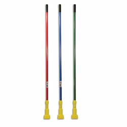 Red And Yellow, Gripper Fiberglass Mop Handle-60-in