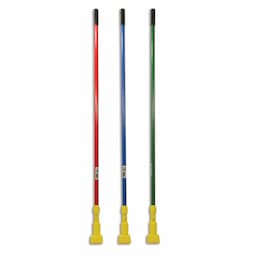 Blue And Yellow, Gripper Fiberglass Mop Handle-60-in