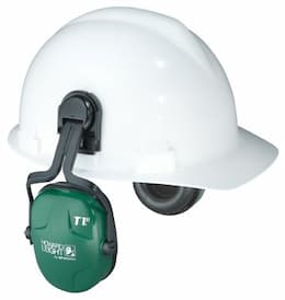 Green Cap Attached Thunder Earmuffs