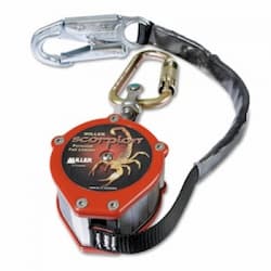 Honeywell Scorpion Personal Fall Limiter w/ Carabiner & Swivel Shackle