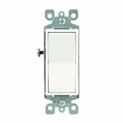 15 Amp 3-way Rocker Decora Switch, White