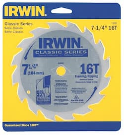 7-1/4" 24 Teeth Carbide Tipped Circular Saw Blade