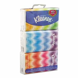 Facial Tissue Pocket Packs, 3-Ply