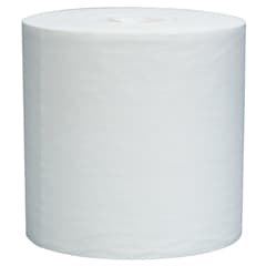Kimberly-Clark 750 Sheet White Jumbo Roll WYPALL L40 Wipers