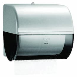 Smoke Colored, IN-SIGHT OMNI Roll Towel Dispenser-10.5 x 10 x 10