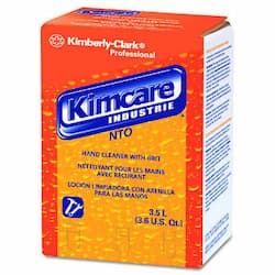 Orange, Bag In A Box KIMCARE NTO Hand Cleaner w/Grit- 3.5 Liter