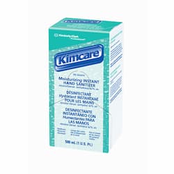 White, KIMCARE Moisturizing Instant Hand Sanitizer Refill-500 ML