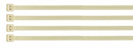King Innovation 4-IN Nylon Cable Zip Ties, 18-LB Tensil Strength