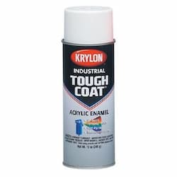 12 oz Tough Coat Acrylic Enamel OSHA White