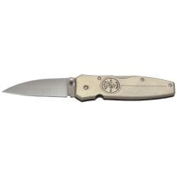 Lightweight Lockback Knife, 2-1/4'' Drop-Point Blade