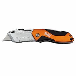 Auto-Loading Folding Retractable Utility Knife