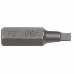 #1 Square Recess Screwdriver Replacement Bit