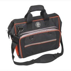 Black Tradesman Pro Extreme Electrician's Organizer Bag, 78 Pockets