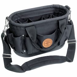 12-Pocket Tool Tote with Shoulder Strap