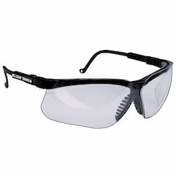 Standard Protective Eyewear Glasses- Black Frames, Clear Lens