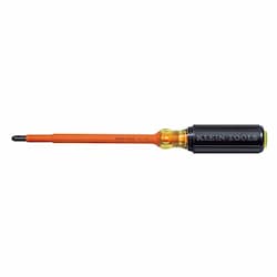 Insulated Screwdriver - #2 Phillips Tip, 7'' Round Shank