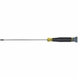 Klein Tools 1/8" Slotted Electronics Screwdriver - 6" Blade