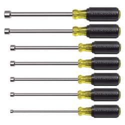 7-Piece Magnetic Tip Nut Driver Set, 6'' Hollow Shafts