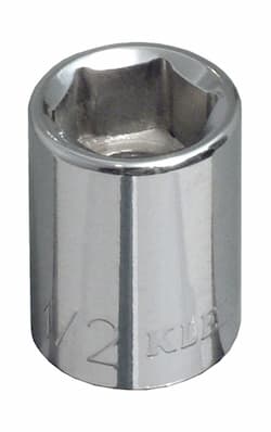 3/8-Inch Drive 1/2'' Standard 6-Point Socket