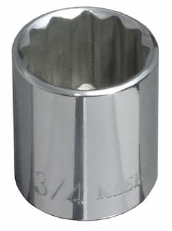 3/8-Inch Drive 3/4'' Standard 12-Point Socket