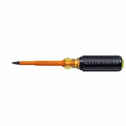 Insulated Screwdriver, #2 Square Tip, 4'' Shank