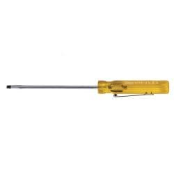 Pocket-Clip Screwdriver, 3" Shank - 3/32'' Cabinet-Tip