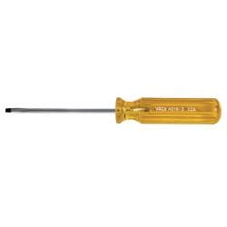 1/8'' Cabinet-Tip Screwdriver - 3'' Round-Shank