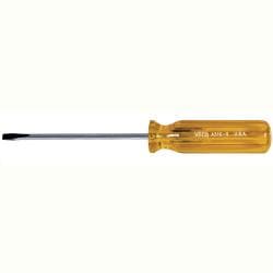 3/16'' Cabinet-Tip Screwdriver - 4'' Round-Shank