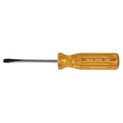 1/4'' Keystone-Tip Screwdriver - 4'' Round-Shank