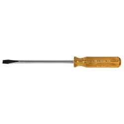 3/8'' Keystone-Tip Screwdriver - 8'' Round-Shank