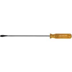 3/8'' Keystone-Tip Screwdriver - 12'' Round-Shank