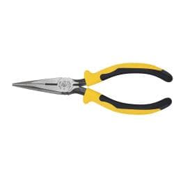 6'' Journeyman Standard Long-Nose Pliers - Side-Cutting