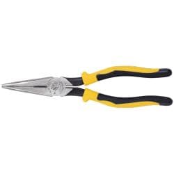 8'' Journeyman Heavy-Duty Long-Nose Pliers Side-Cutting