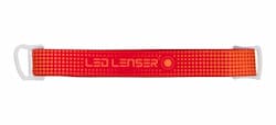 LED Lenser SEO Replacement Headlamp Strap, Red