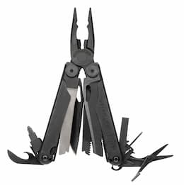 Black Oxide Wave Multi-Tool with Black Molle Sheath