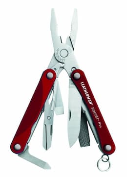 Stainless Steel Squirt PS4 Multi-Tool, Red