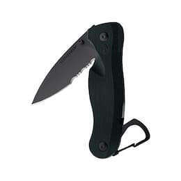 Stainless Steel Crater C33LX Knife, Black Oxide Finish